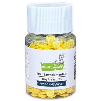 Lawn Fawn - Clay Streuteile „Lemon“ Tiny Treasures
