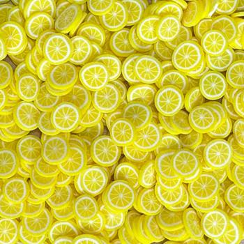 Preview: Lawn Fawn - Clay Streuteile „Lemon“ Tiny Treasures