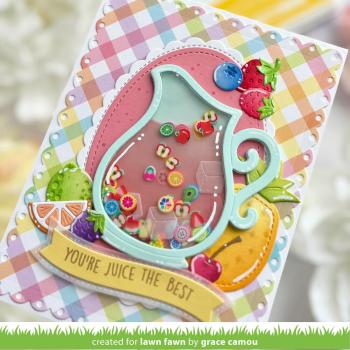 Preview: Lawn Fawn - Clay Streuteile „Mixed Fruit“ Tiny Treasures