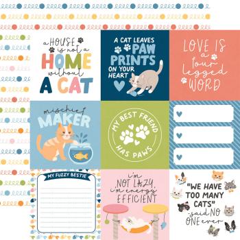 Preview: Echo Park - Designpapier "Cat Lover" Collection Kit 12x12 Inch - 12 Bogen