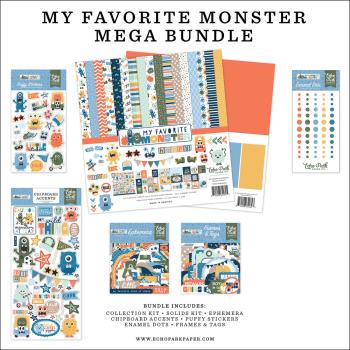 Echo Park - Komplettpaket "My Favorite Monster" Mega Bundle