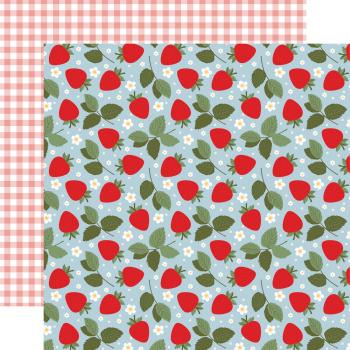 Echo Park - Designpapier "Strawberry Fields" Collection Kit 12x12 Inch - 12 Bogen