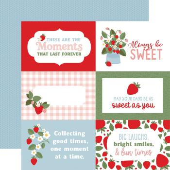 Echo Park - Designpapier "Strawberry Fields" Collection Kit 12x12 Inch - 12 Bogen