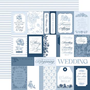 Echo Park - Designpapier "Save The Date" Collection Kit 12x12 Inch - 12 Bogen