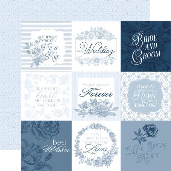 Echo Park - Designpapier "Save The Date" Collection Kit 12x12 Inch - 12 Bogen