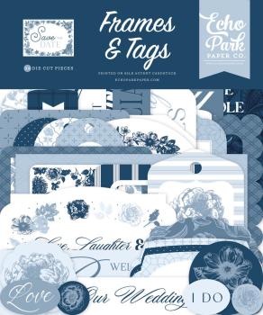 Echo Park - Stanzteile & Anhänger "Save The Date" Frames & Tags 