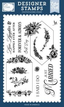 Echo Park - Stempelset "I Said I Do" Clear Stamps