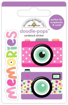 Doodlebug Design - Sticker "Color Me Crafty Making Memories" Doodle-Pops 