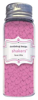 Doodlebug Design - Schüttelelemente "Color Me Crafty Love This" Shakers