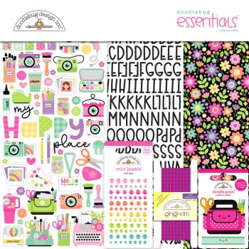 Doodlebug Design Color Me Crafty Essential Kit