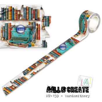 AALL and Create "Wordsmithery by Autour De Mwa & Co" Washi Tape 25 mm