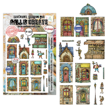 AALL and Create - Stempel A5 "Tiny Kingdoms by Autour De Mwa & Co" Clear Stamps