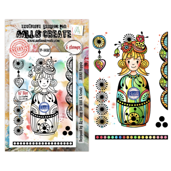 AALL and Create - Stempel A7 "ZOUKI Poppie  by Azoline" Clear Stamps