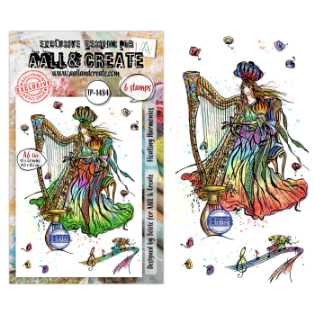 AALL and Create - Stempel A6 "Floating Harmonies by Soizic" Clear Stamps