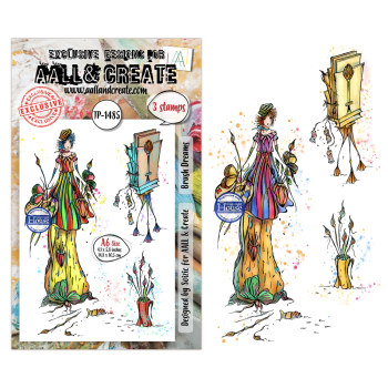 AALL and Create - Stempel A6 "Brush Dreams by Soizic" Clear Stamps