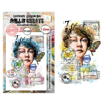 AALL and Create - Stempel A7 "Marked in History by Autour De Mwa & Co" Clear Stamps