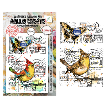 AALL and Create - Stempel A7 "Song from Torino by Autour De Mwa & Co" Clear Stamps