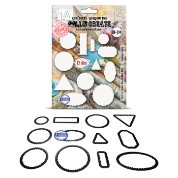 AALL and Create - Stanzschablone "Scallop Ovals by Autour De Mwa & Co" Dies