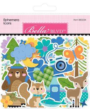 Bella BLVD - Stanzteile "Adventure Awaits" Die Cuts