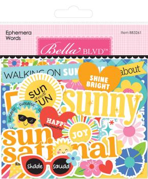 Bella BLVD - Stanzteile "Walking on Sunshine" Die Cuts