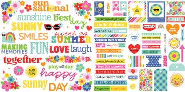 Preview: Bella BLVD - Stanzteile "Walking on Sunshine" Die Cuts