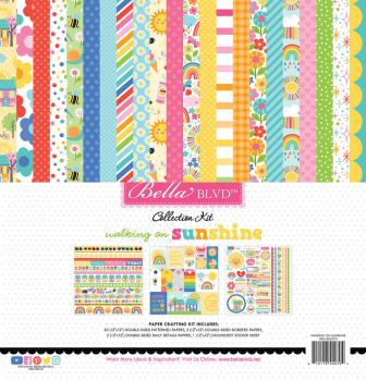 Bella BLVD - Designpapier "Walking on Sunshine" Collection Kit  