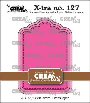 Crealies - Stanzschablone "ATC Paneel B" X-tra Dies