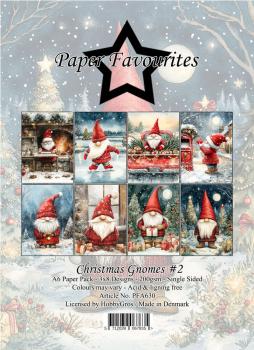 Paper Favourites - Designpapier "Christmas Gnomes #2" Paper Pack A6 - 24 Bogen