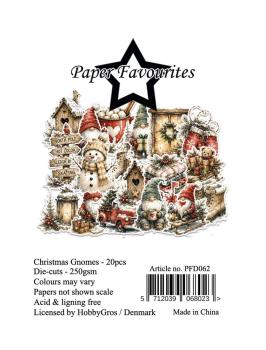 Paper Favourites - Stanzteile "Christmas Gnomes" Die Cuts 