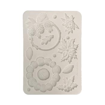 Stamperia - Gießform A5 "Christmas Garlands" Soft Mould 