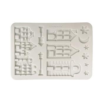Stamperia - Gießform A5 "Christmas Village" Soft Mould 