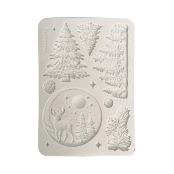 Stamperia - Gießform A5 "Christmas Winter Landscape" Soft Mould 