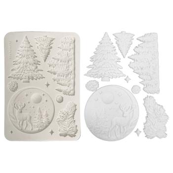 Preview: Stamperia - Gießform A5 "Christmas Winter Landscape" Soft Mould 