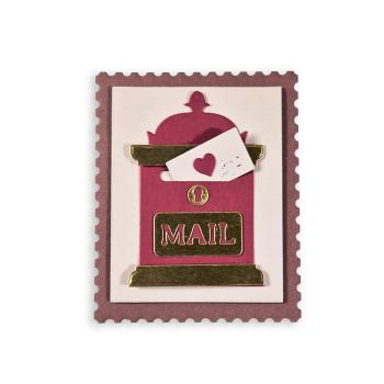 Preview: Stamperia - Stanzschablone "Christmas Message" A6 Dies