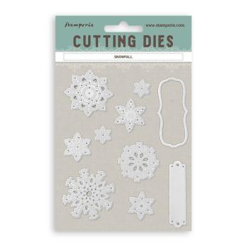 Stamperia - Stanzschablone "Christmas Snowfall" A6 Dies