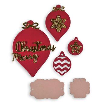 Preview: Stamperia - Stanzschablone "Merry Christmas" A6 Dies