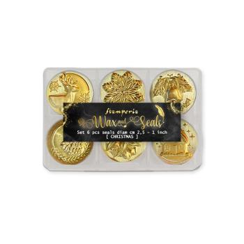 Stamperia - Wachssiegel Stempel " Christmas" Wax And Seals
