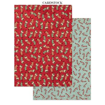 Preview: Stamperia - Papier, Aufkleber & Stanzteile "Classic Christmas" Junk Journal Backgrounds,Stickers,Cut-Outs