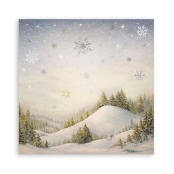 Preview: Stamperia - Designpapier "Silent Night" Maxi Paper Pack 12x12 Inch - 22 Bogen