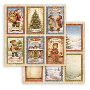 Stamperia - Designpapier "6 Cards" Paper Pack 12x12 Inch - 10 Bogen