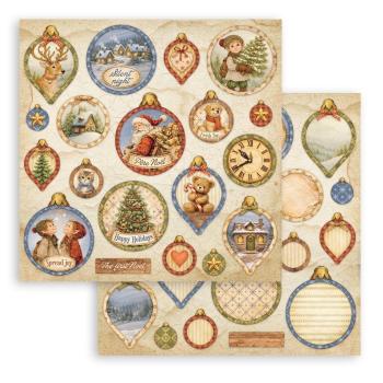 Stamperia - Designpapier "Balls" Paper Pack 12x12 Inch - 10 Bogen