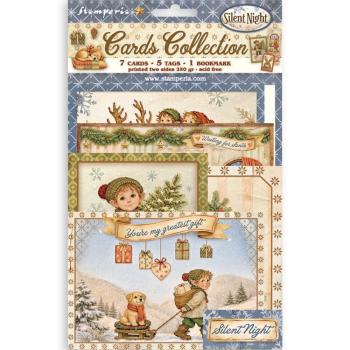 Stamperia - Stanzteile "Silent Night" Cards Collection