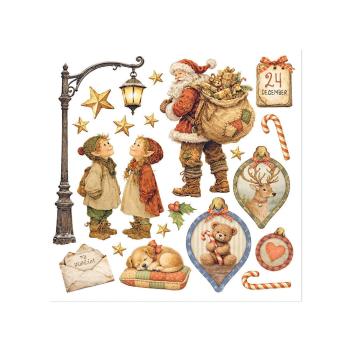 Stamperia - Transfer Aufkleber "Silent Night" Rub-On Kit