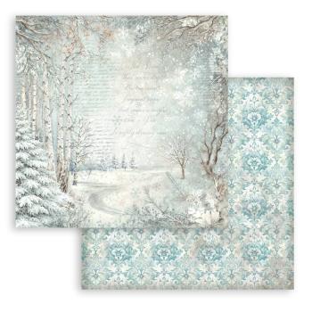 Stamperia - Designpapier "Maxi Background Selection by Cristina Radovan" Maxi Paper Pack 12x12 Inch - 10 Bogen