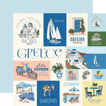 Preview: Carta Bella - Designpapier "Greece" Collection Kit 12x12 Inch - 12 Bogen  