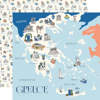 Preview: Carta Bella - Designpapier "Greece" Collection Kit 12x12 Inch - 12 Bogen  