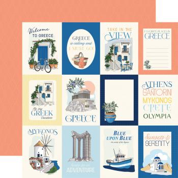 Carta Bella - Designpapier "Greece" Collection Kit 12x12 Inch - 12 Bogen  