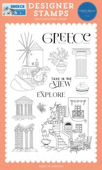 Carta Bella - Stempel "Greece" Clear Stamps