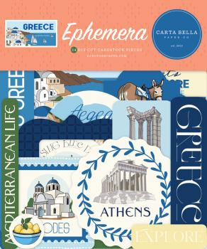 Carta Bella - Stanzteile "Greece" Ephemera