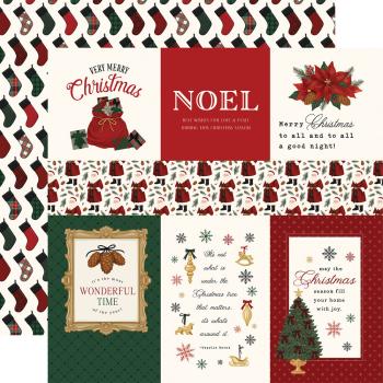 Carta Bella - Designpapier "Classic Christmas" Collection Kit 12x12 Inch - 12 Bogen  